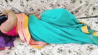 A hot discussion with an attractive bhabhi turned into rough sex