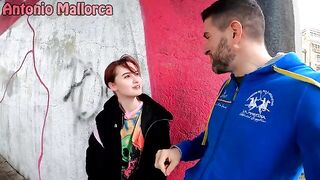 Submissive Russian teen gets picked up on the street for sex