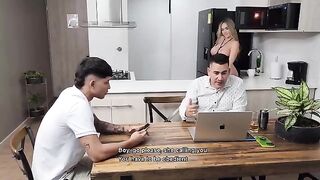 I Fucked my Step Son in front of my Husband and he never find Out