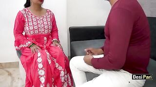 Desi Pari fucks her stepbrother with a juicy Hindi voice