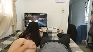 I fucked a busty gamer girl, she was so hot!