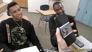 Kenzie Love enjoys intense 2 on 1 BBC action