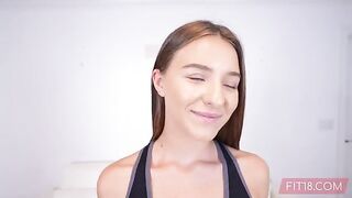 Cute amateur teen from Ukraine gets fucked during casting