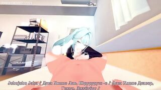 Hentai sex with beautiful Genshin Impact girl Faruzan