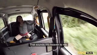The driver of the fake taxi had a wild encounter with a passenger