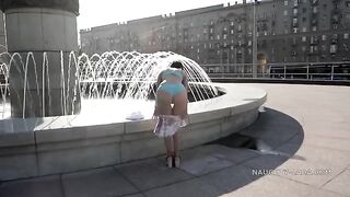 Sometimes I wear underwear, but end up naked outdoors
