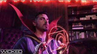Ms Marvel has a hot sex date with Doctor Strange in this parody video