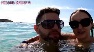 Oiled Australian beauty gets fucked on the beach