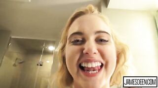 The perfect next-door girl, Chloe Cherry, gets fucked hard and rough