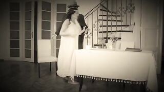 Naughty dancer gets fucked hard in a retro scene