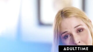 Big Tits Stepmom Sarah Vandella teaches her Virgin Stepson how to fuck