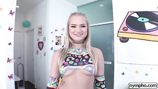 Nympho Harley King gets her pussy and mouth filled with sticky cum