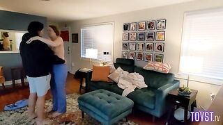 Hot nurse fucks with her husband after work