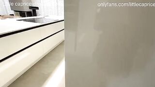 The perfect blowjob - Little Caprice, showcasing her curiously deviant face and skill