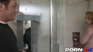 Harmony Reigns gets fucked by stepdad after showering