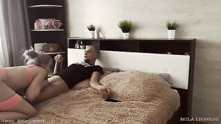 The pettiest girl in the world is waiting for her lover in lingerie