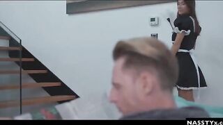 A Spanish maid seduces the master of the house when his wife is out