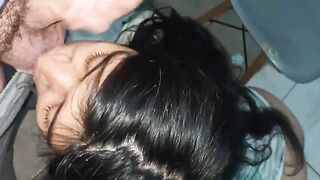 He started sucking my dick and then asked me to give it to him by the ass I filled his ortho with milk