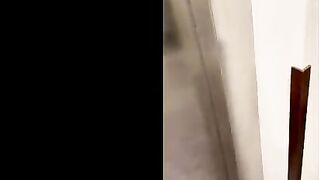 A muscular guy is having fun with a super hot MILF in the spa