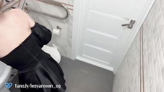 The first night ended with a passionate encounter in the toilet, just like a fairytale