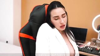 A step mom gets her pussy filled with cum by her step son