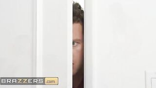 Coco Lovelock gives stepbrother a blowjob after eating pussy