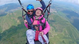 Sexxx Sexxx is a risk taker, flying and squirting in 2200 m above the sea