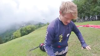 Sexxx Sexxx is a risk taker, flying and squirting in 2200 m above the sea
