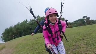 Sexxx Sexxx is a risk taker, flying and squirting in 2200 m above the sea