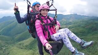 Sexxx Sexxx is a risk taker, flying and squirting in 2200 m above the sea