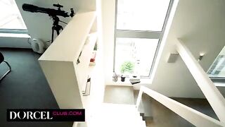 Petite Clea Gaultier has a hot sex morning in an intimate setting