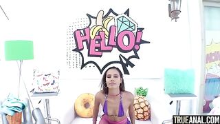 Kylie Le Beau gets her asshole gapped in a steamy True Anal scene