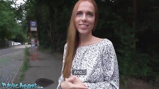 Naughty Natural redhead gets her ass pounded on a tinder date
