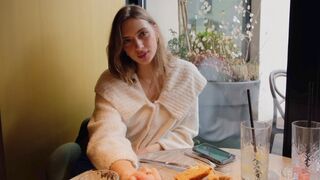 Romantic dinner turned into a passionate sex session