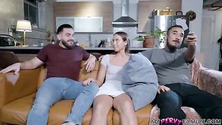 I Was Fucking Around With My Hot Stepsis While Her Hubbie Was Beside Her