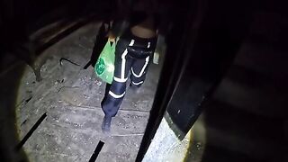 Exploring the abandoned house from 1872 in hardcore action