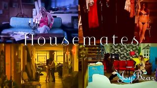 Two bisexual artists and their passionate threesome with a hot stud