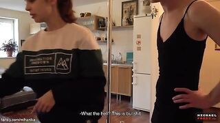I made a bet with my stepbrother that I would masturbate