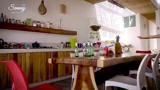 Every time a couple checks into an Airbnb, they leave something behind