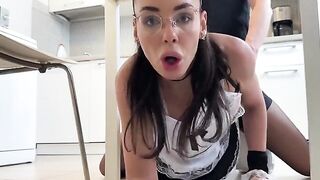 Horny Check and Wet Checkmate From my Cleaning Lady - a steamy encounter with a maid who knows her stuff