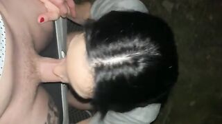 A daring girl agreed to fuck in front of a camera
