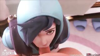 Overwatch Tracer 2021 compilation with sound - RedScarlet28’s animated masterpiece