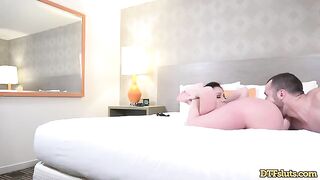 Jennifer White gets her pussy eaten and fucked hard by a big dick
