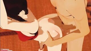 Blender 3D sex animation featuring Tifa in July 2021