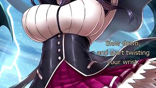 Akeno Himejima offers an unforgettable experience in this steamy High School DxD JOI scene