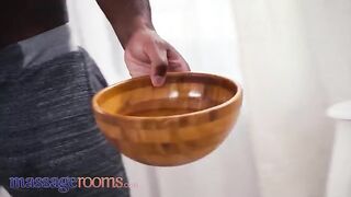 Massage rooms sex with petite Russian beauty Elena Vedem