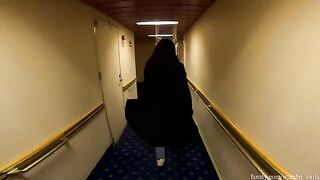 A young guy fucked his mom's friend's daughter on the cruise ship
