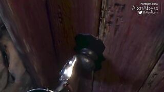 Elden Ring Melina animation with intense action