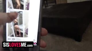 Pervert guy fucked his step sister with plump tits in a steamy scene