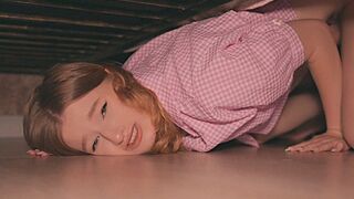 A stepsister is stuck in a tricky situation, classic tale of temptation